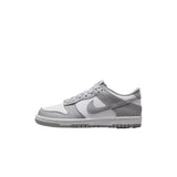 Nike Dunk Low White / Light Smoke Grey - White  FB9109-123 Grade-School