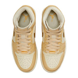 Nike Air Jordan 1 Mid SE Pale Vanilla/Metallic Gold  FB9892-200 Women's