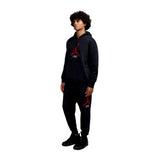 Nike Essential Fleece Baseline Pants Black/Gym Red  FD7345-013 Men's