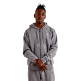 Nike Jordan Essentials Full Zip Hoodie Grey/White  FJ7771-091 Men's