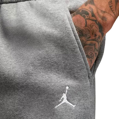Nike Jordan Essentials Fleece Pants Grey/White  FJ7779-091 Men's