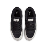 Nike Air Jordan 4 RM Black/Light Bone-Dark Grey  FQ7938-001 Grade-School