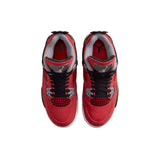 Nike Air Jordan 4 Retro Fire Red / White - Black  FQ8213-600 Grade-School