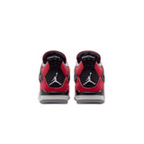 Nike Air Jordan 4 Retro Fire Red / White - Black  FQ8213-600 Grade-School