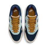 Nike Air Max 1 '87 Aura/Midnight Navy-Pale Ivory  FQ8900-440 Women's