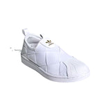 Adidas Superstar SlipOn Cloud White / Cloud White / Gold Metallic  FV3186 Women's