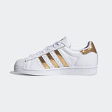 Adidas Superstar Footwear White/Gold Metallic/Footwear White  G55658 Women's