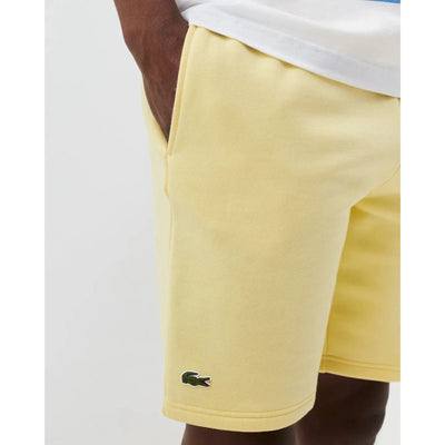 Lacoste Tennis Fleece Shorts Yellow  GH2136-51-6XP Men's