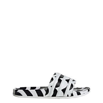 Adidas Adilette Marimekko Slides Black / White / Team Real Magenta  GW7536 Women's