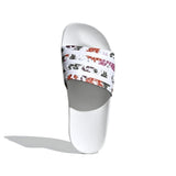 Adidas Adilette Floral Slides White / White / White  H00142 Women's