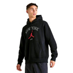 Nike Jordan New York City Pullover Hoodie Black/White-Red  HF1489-010 Men's