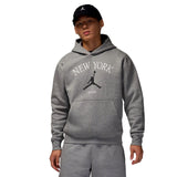 Nike Air Jordan New York City Pullover Hoodie Carbon Heather  HF1489-091 Men's