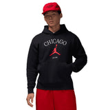 Nike Air Jordan Chicago Pullover Hoodie Black/White-Red  HF1494-010 Men's