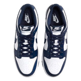 Nike Dunk Low Retro White / Midnight Navy - White  HF5441-107 Men's