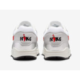 Nike Air Max 1 PRM White/Chile Red  HF7746-100 Men's