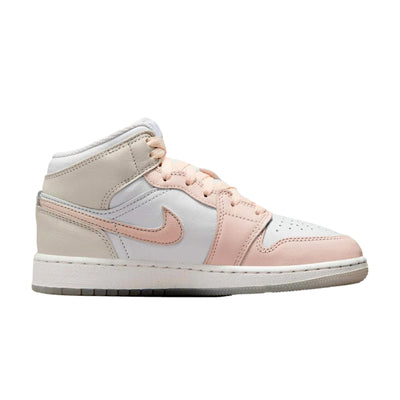Nike Air Jordan 1 Mid SE Sail / Guava Ice - Sea Glass  HJ5940-100 Grade-School