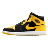 Nike Air Jordan 1 Mid SE Black / Varsity Maize - White  HJ6654-071 Men's