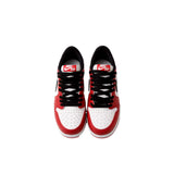 Nike Jordan 1 Retro Low OG Varisty Red / Black - Summit White  HQ6999-600 Grade-School