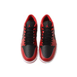 Nike Air Jordan 1 Low SE Black / Varsity Red - White  HV4089-006 Men's