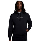 Nike NYC Club Pull Over Hoodie Black/White  HV5078-010 Men's
