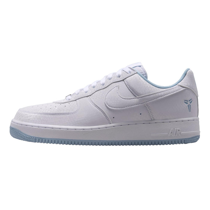 Nike Kobe Air Force 1 Low White / Armory Blue  IB0018-103 Men's