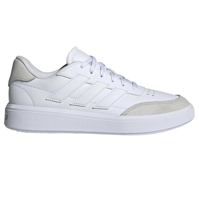 Adidas Court Block White / White / White  ID6501 Grade-School