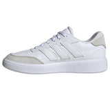 Adidas Court Block White / White / White  ID6501 Grade-School