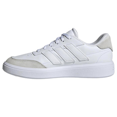 Adidas Court Block White / White / White  ID6501 Grade-School