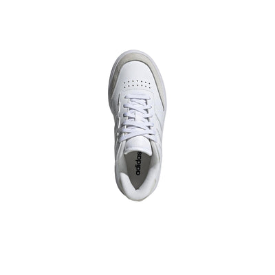 Adidas Court Block White / White / White  ID6501 Grade-School