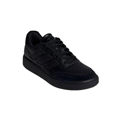 Adidas Court Block Black / Black / Black  ID6502 Grade-School