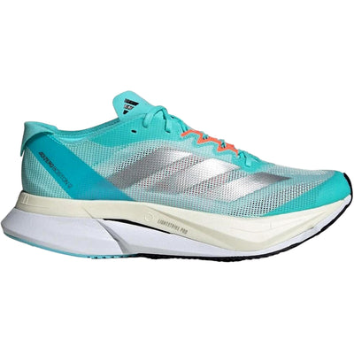 Adidas Adizero Boston 12 Flash Aqua/Silver Metallic-Light Aqua  ID6901 Women's