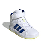 Adidas Grand Court Mid White / Blue  IE3861 Grade-School