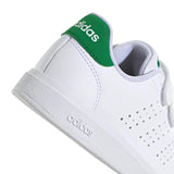 Adidas Advantage 2.0 White / White / Green  IE9019 Pre-School