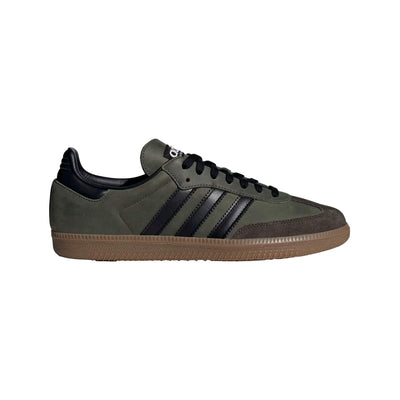 Adidas Samba OG Green/Core Black/Brown Desert  IE9163 Men's