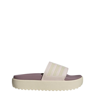 Adidas Adilette Platform Slides Putty Mauve / Wonder White  IF1620 Women's