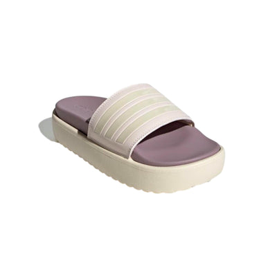 Adidas Adilette Platform Slides Putty Mauve / Wonder White  IF1620 Women's