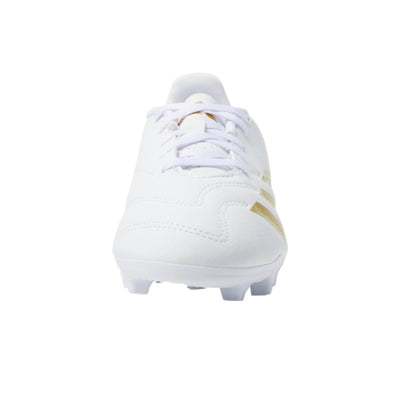 Adidas Predator Club J Football Boots Flexible Ground White / Gold Metallic / White  IF6426 Grade-School