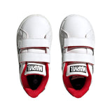 Adidas Grand Court Spider-Man White / Black / Better Scarlet  IF9893 Toddler