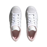 Adidas Superstar Cloud White / Cloud White / Clear Pink  IG0250 Grade-School