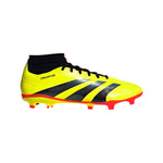 Adidas Predator League Mid Soccer Cleats Team Solar Yellow 2 / Core Black / Solar Red  IG7773 Women's