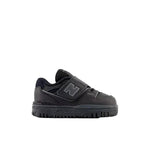 New Balance 550 Bungee Lace with Top Strap Black/Black  IHB550BB Toddler