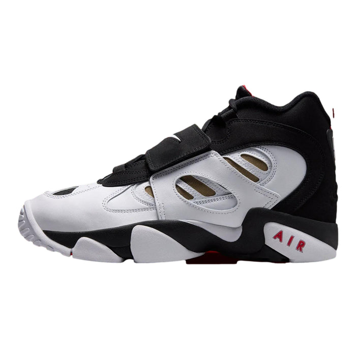Nike Air Diamond Turf II Black / White - Fire Red  II7080-001 Men's