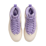 Nike Air Jordan 10 Retro Chalk / Hydrangeas - Wild Grape  IQ0388-101 Women's