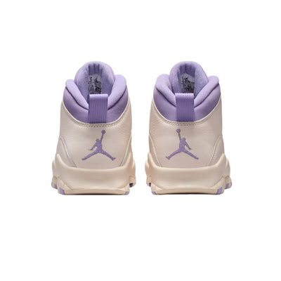Nike Air Jordan 10 Retro Chalk / Hydrangeas - Wild Grape  IQ0388-101 Women's