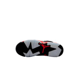 Nike Air Jordan 6 Retro Black / Light Crimson  IQ1275-001 Grade-School