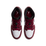 Nike Air Jordan 1 Mid SE Team Red / White - Black  IQ5230-600 Grade-School