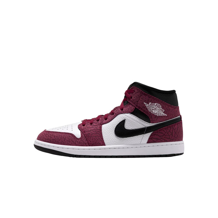 Nike Air Jordan 1 Mid SE Team Red / White - Black  IQ5493-600 Men's