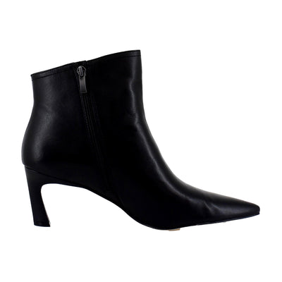27 Edit Leather Pointed Toe Booties Black  J1765L1001 Women's
