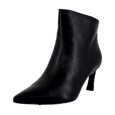 27 Edit Leather Pointed Toe Booties Black  J1765L1001 Women's