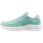 Mizuno Wave Rider 27 Eggshell Blue/White/Anise Flower  J1GD230374 Women's